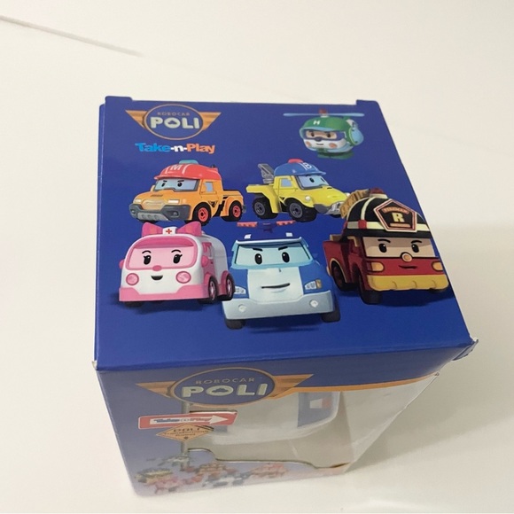 Robocar Poli Police Car Take n Play Transforming Robot Toy - Picture 8 of 11